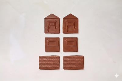 Chocolate house panels
