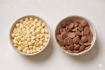 Milk & white chocolate